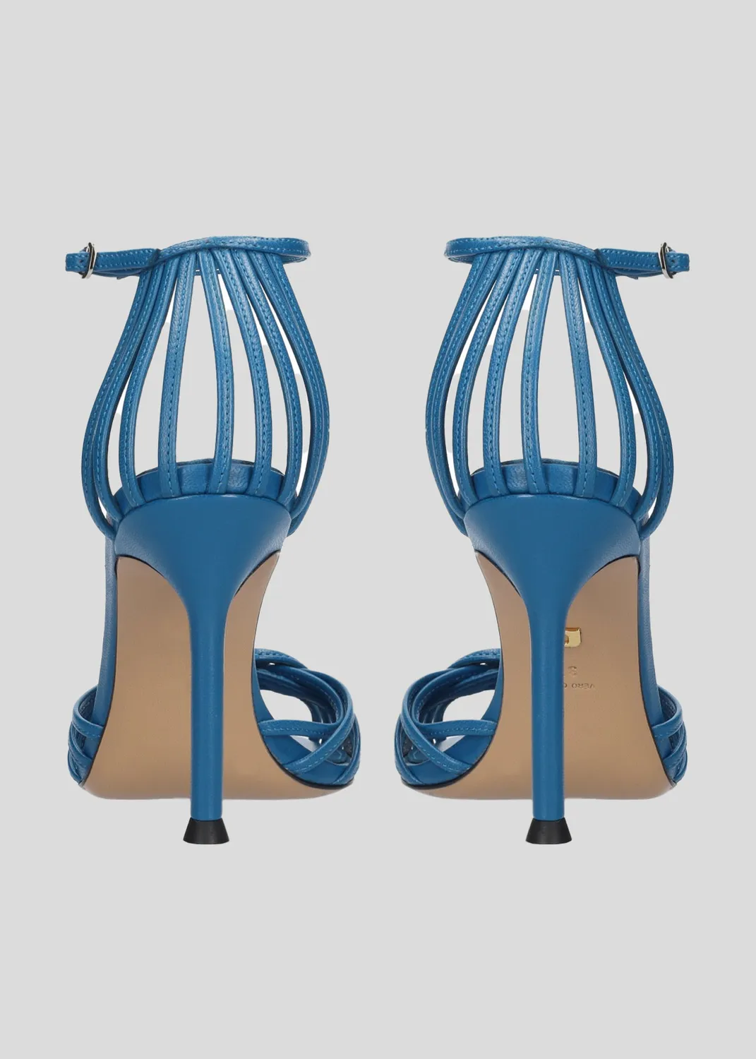 Lola Cruz Heura Sandal 95 sandales bleu saphir