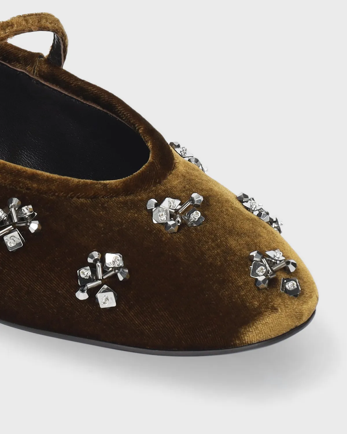 Lola Cruz Nivea ballerines ocre