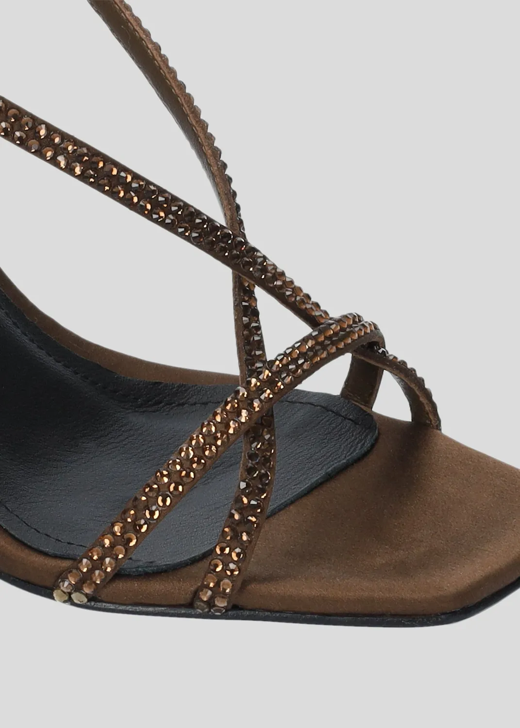 Lola Cruz Liberty 85 sandales à talon marron 8,5 cm