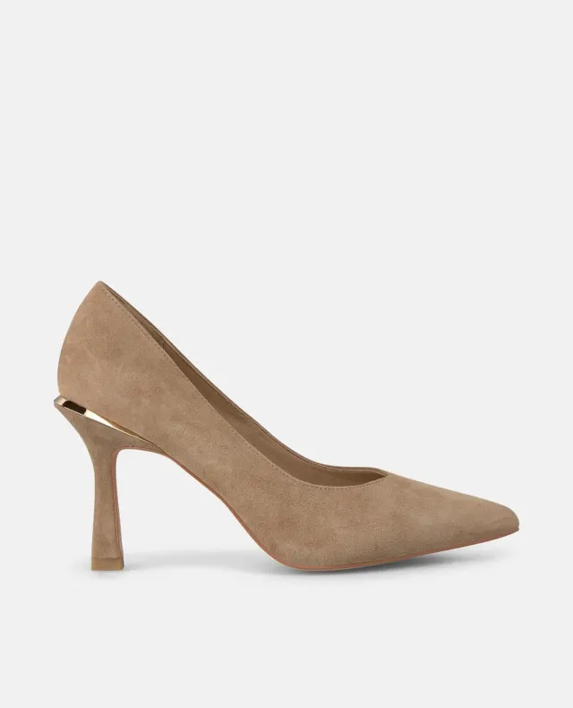 ALMA EN PENA I250415 escarpins camel cuir talon 9 cm
