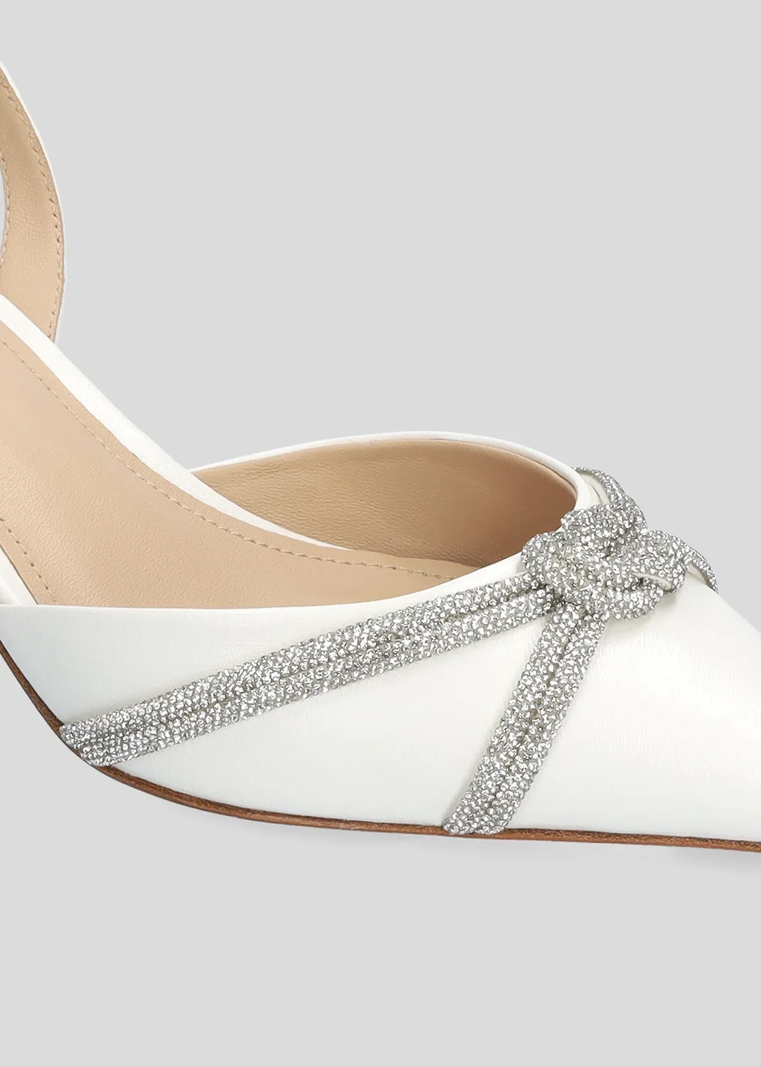 Lola Cruz Alice Pump escarpins blanc classique