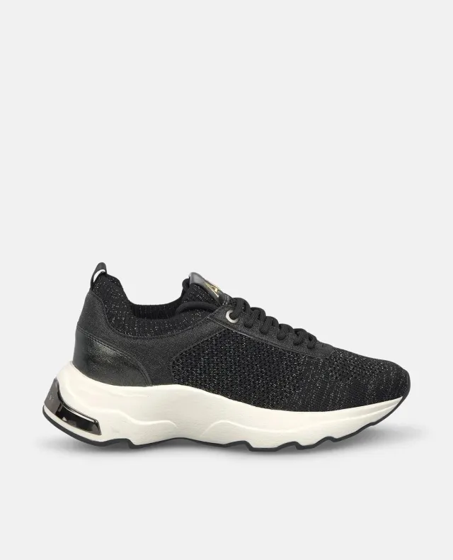Alma en Pena V2652609 sneakers lycra noir plateforme