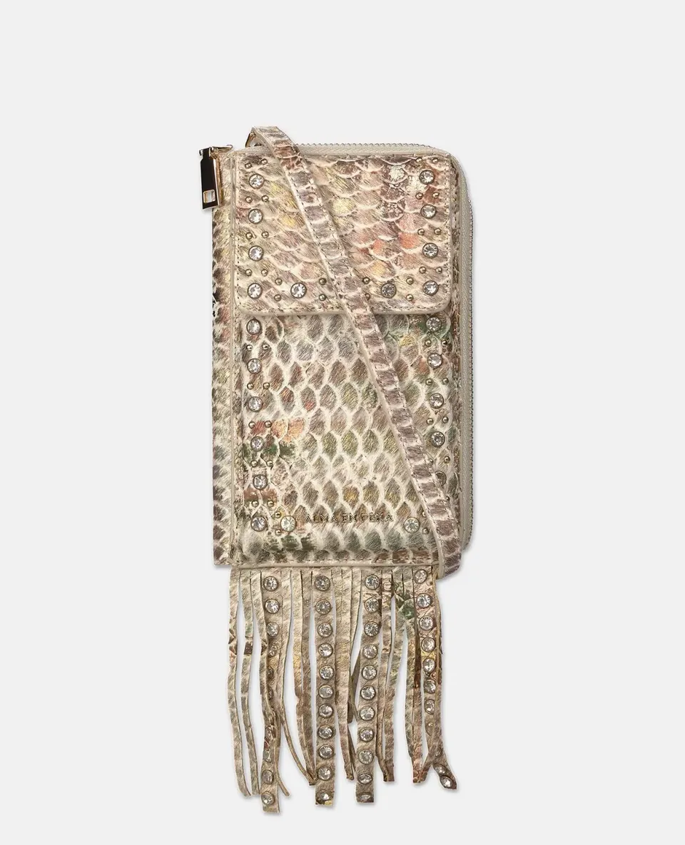 Alma en Pena V26WT016 sac portefeuille camel