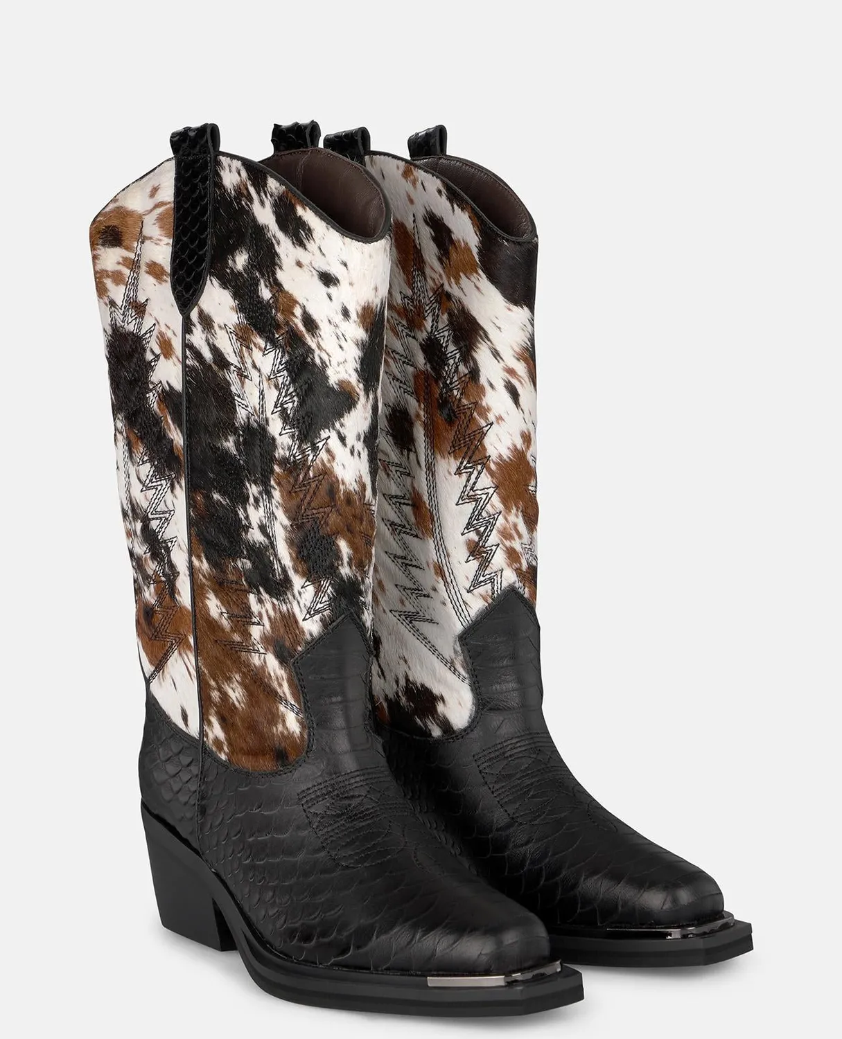 Alma en Pena I250963 bottines cowboy cuir 6 cm