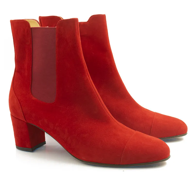 Bégum Paris Pimlico bottines noires cuir velours