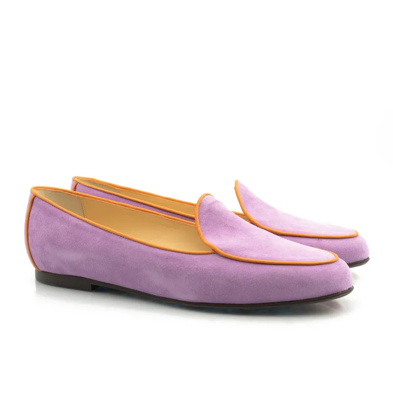 Bégum Paris Flocon mocassin marron foncé cuir 1 cm