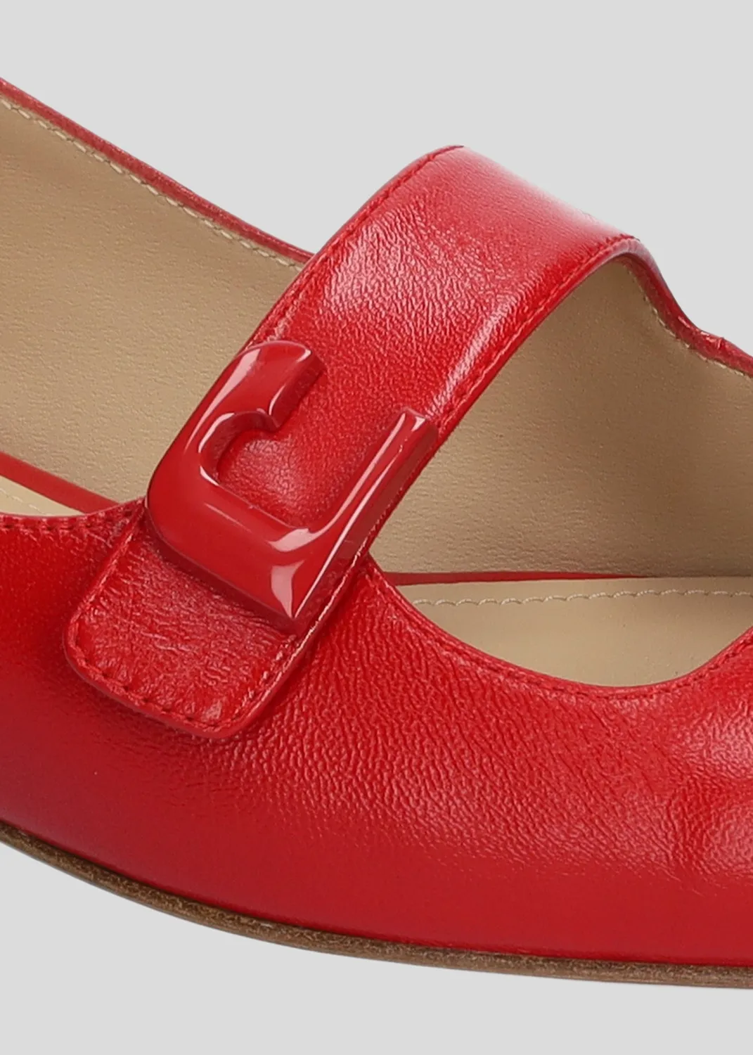 Lola Cruz Lola ballerines plates femme rouge