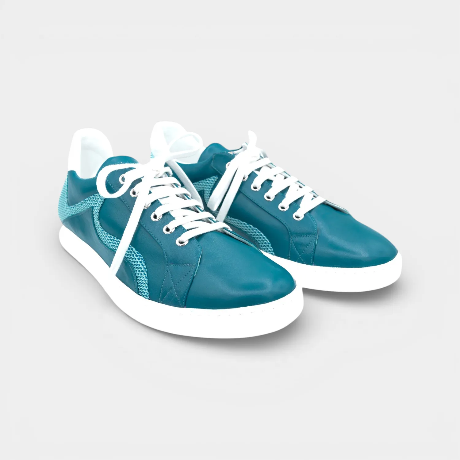 Karine Arabian NAD sneaker homme cuir bleu
