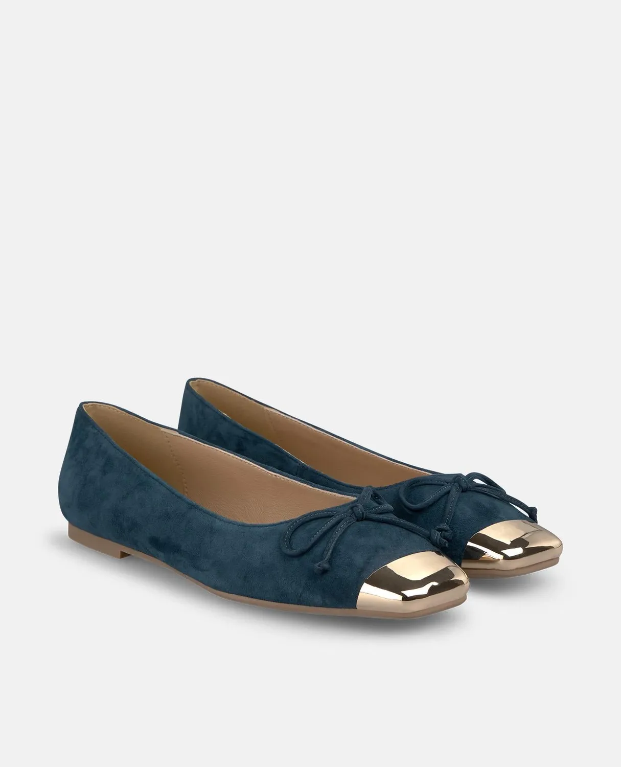 Alma en Pena I250157 ballerines bleu marine cuir plat