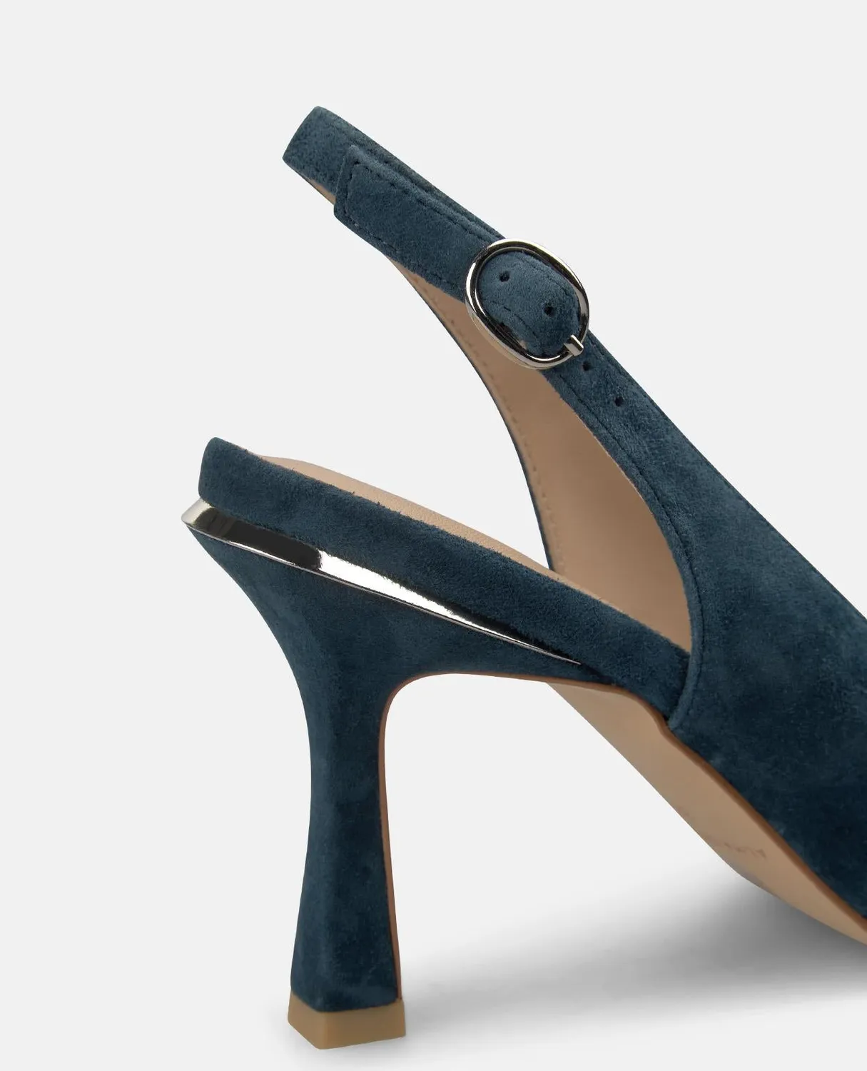 ALMA EN PENA V261800 escarpins slingback bleu 9 cm