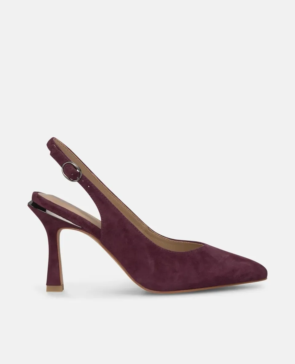 Alma en Pena I250390 escarpins bordeaux cuir talon 9 cm