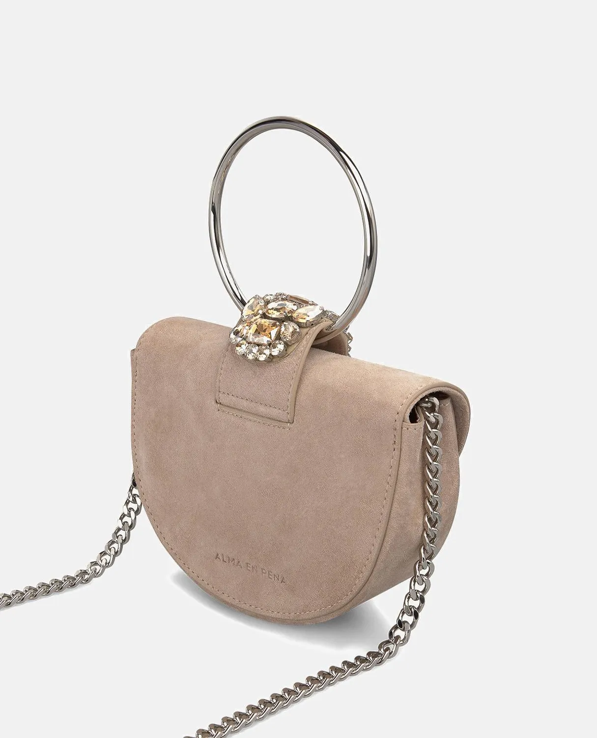 Alma en Pena BG101 sac bandoulière cuir vison