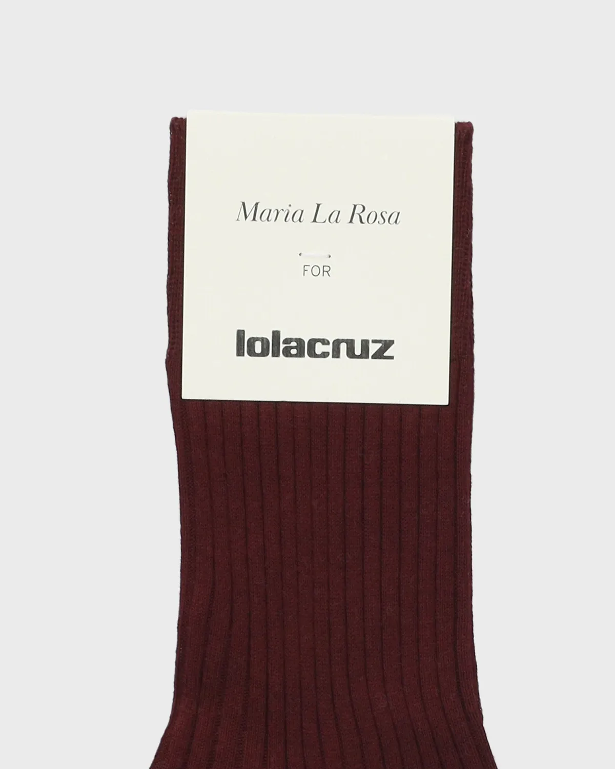 Lola Cruz chaussettes coton bio