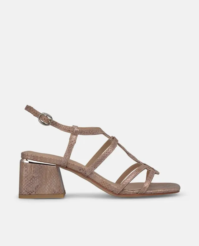 ALMA EN PENA V2650213 sandales talon rose 5,5 cm