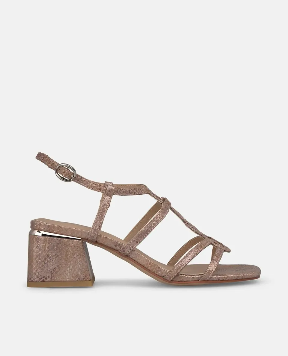 ALMA EN PENA V2650213 sandales talon rose 5,5 cm