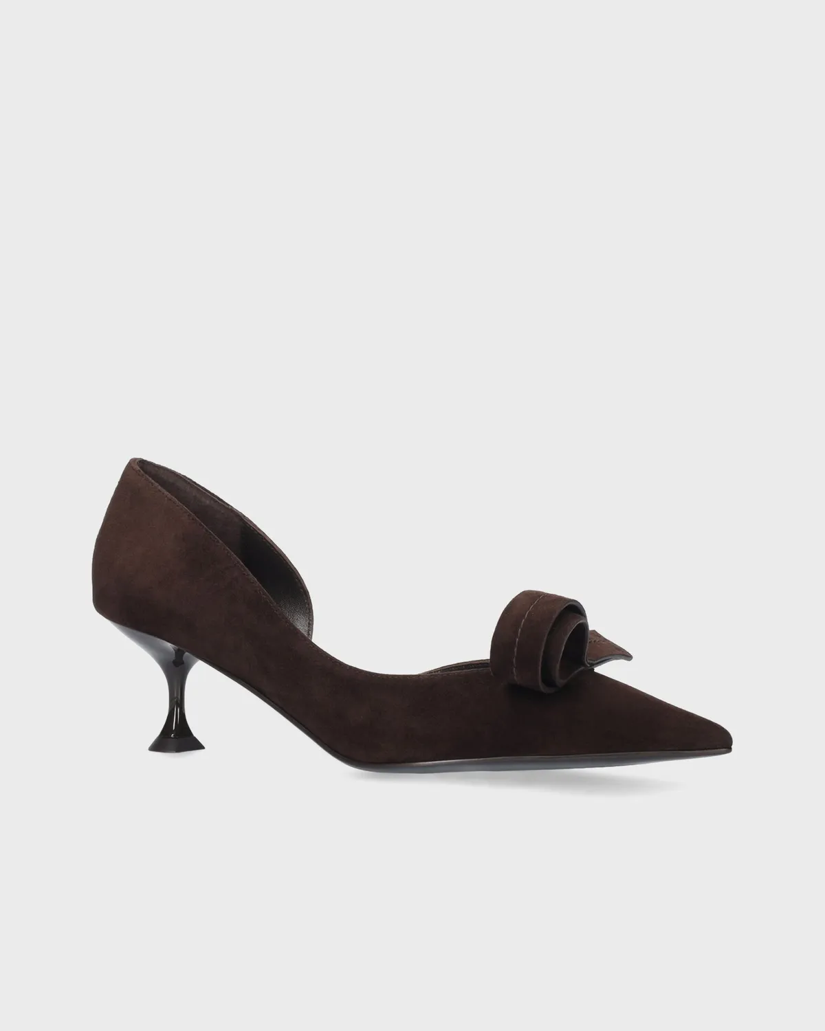 Lola Cruz Blair 55 escarpins chocolat talon 5,5 cm