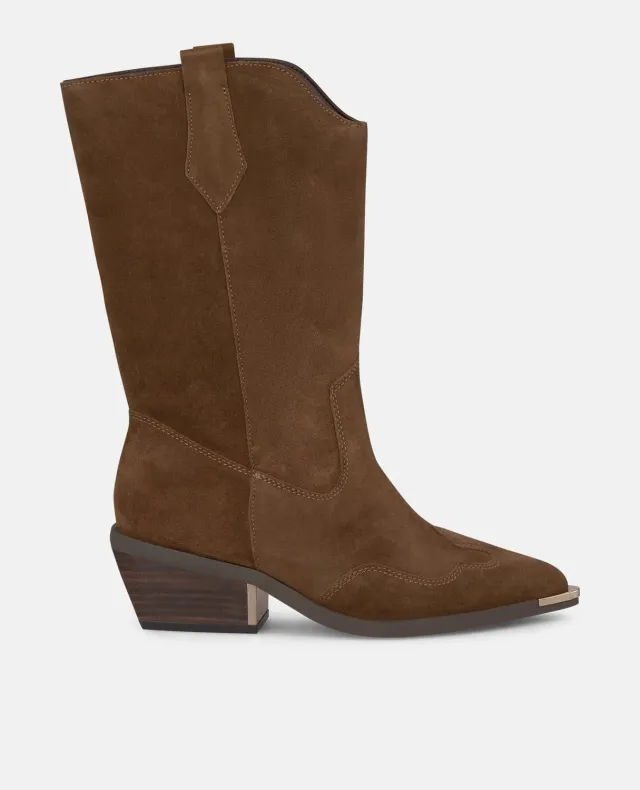 Alma en Pena I250900 Bottines Cowboy Plates Camel