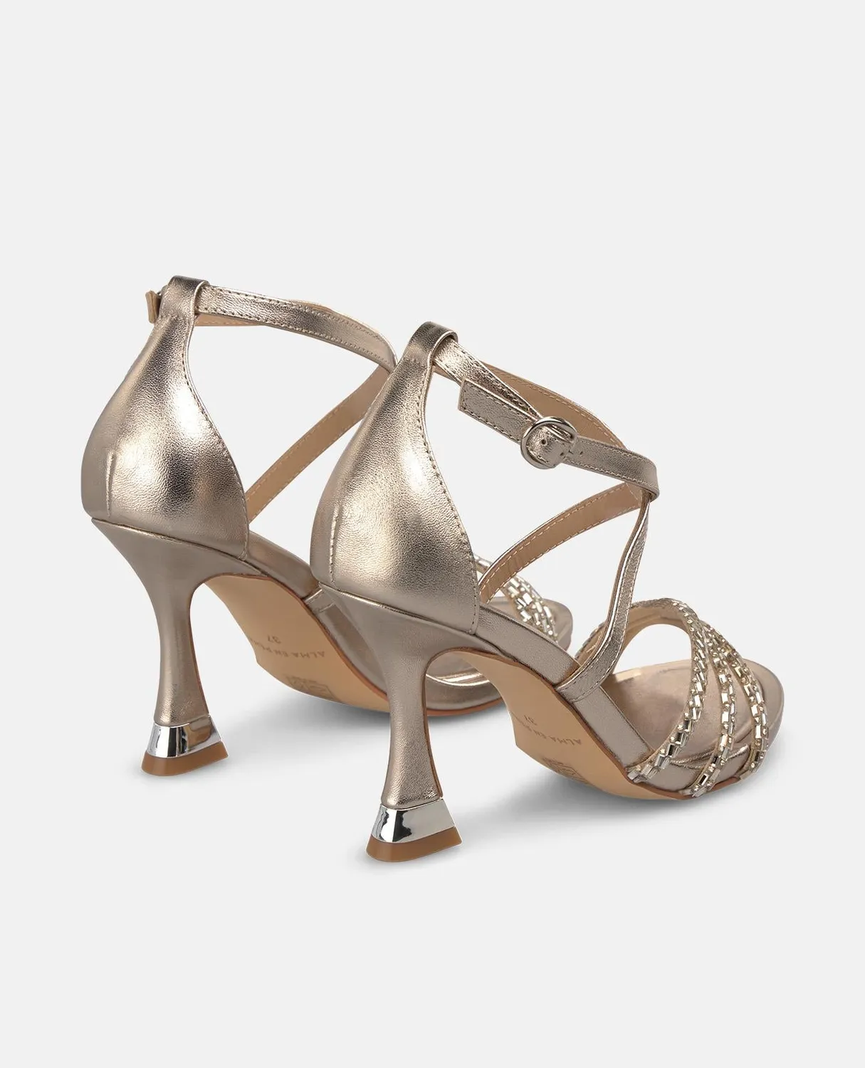 Alma en Pena V264102 sandales bronze talon 10,5 cm