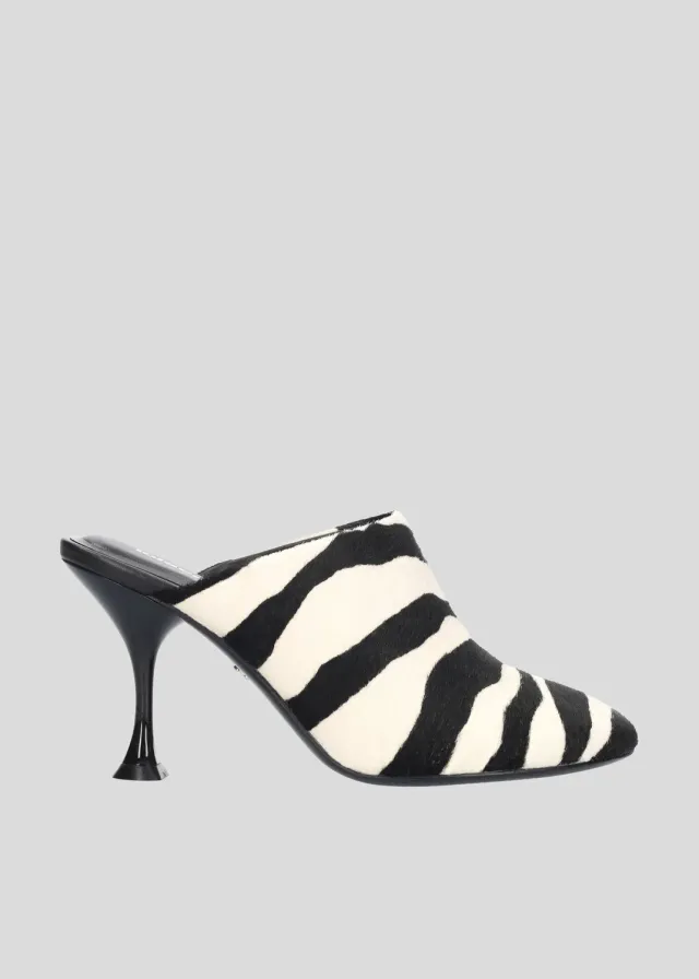 Lola Cruz Nami Mules 85 mules zèbre