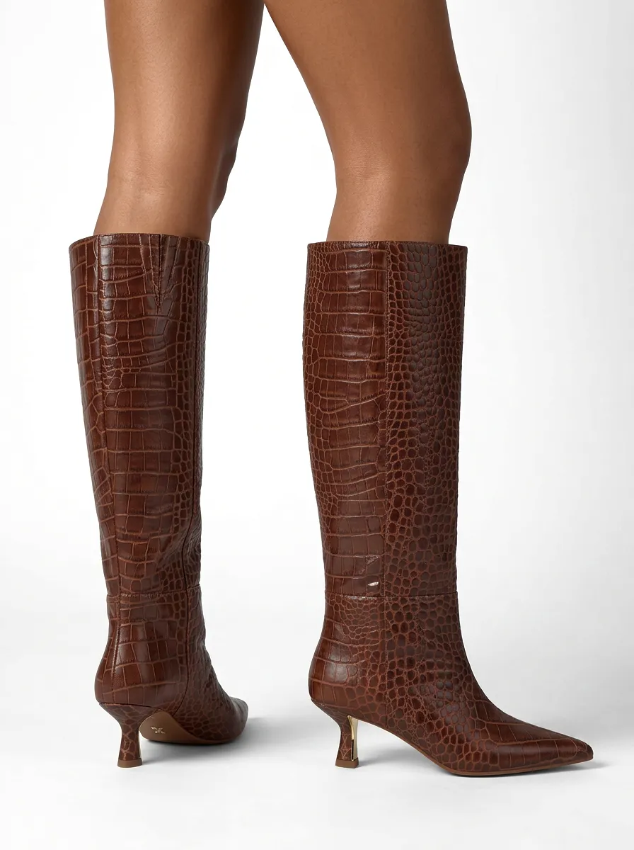 Alma en Pena I260392 Bottes à talon camel cuir