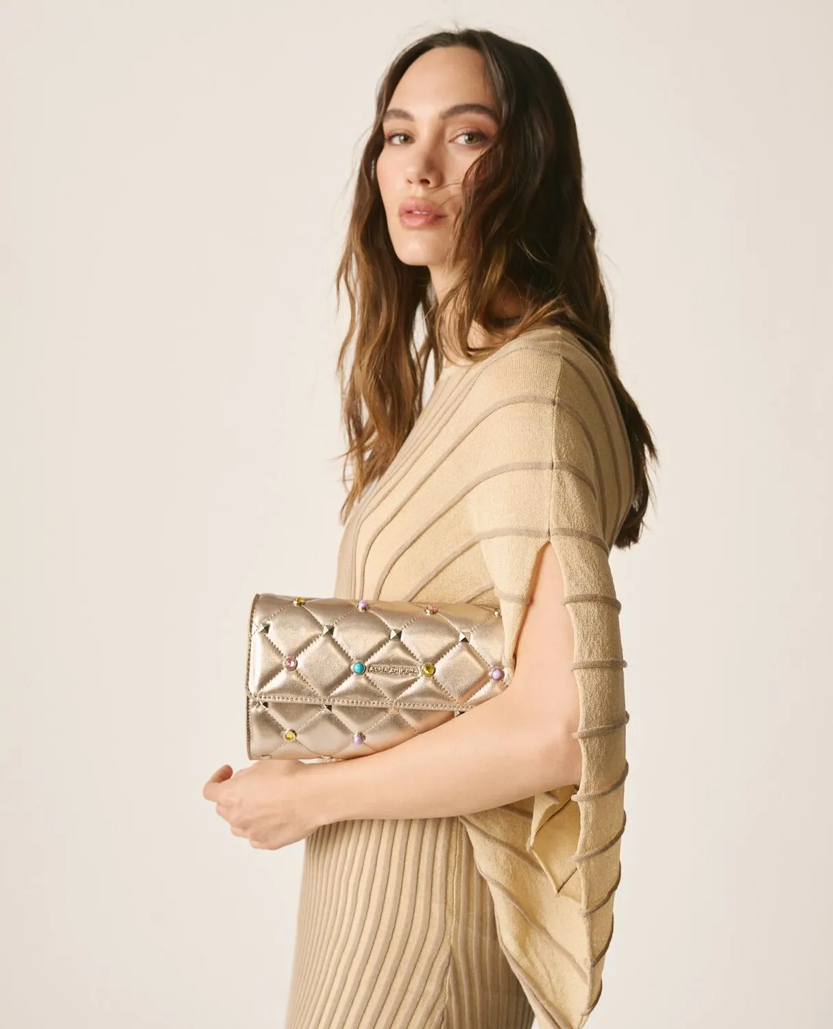 Alma en Pena V26BG059 sac cuir bronze fiesta