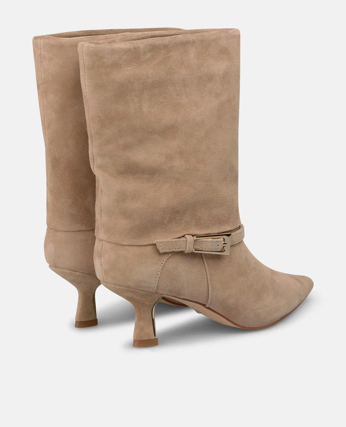 Alma en Pena I260390 bottine talon sable cuir