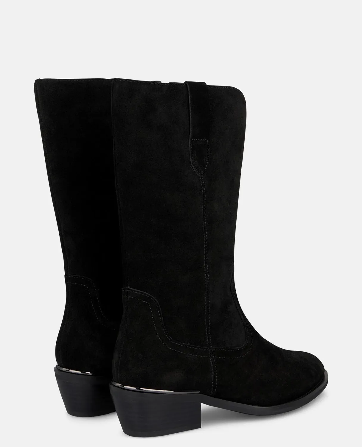 Alma en Pena I2652750C bottes ante noir talon 4,5 cm