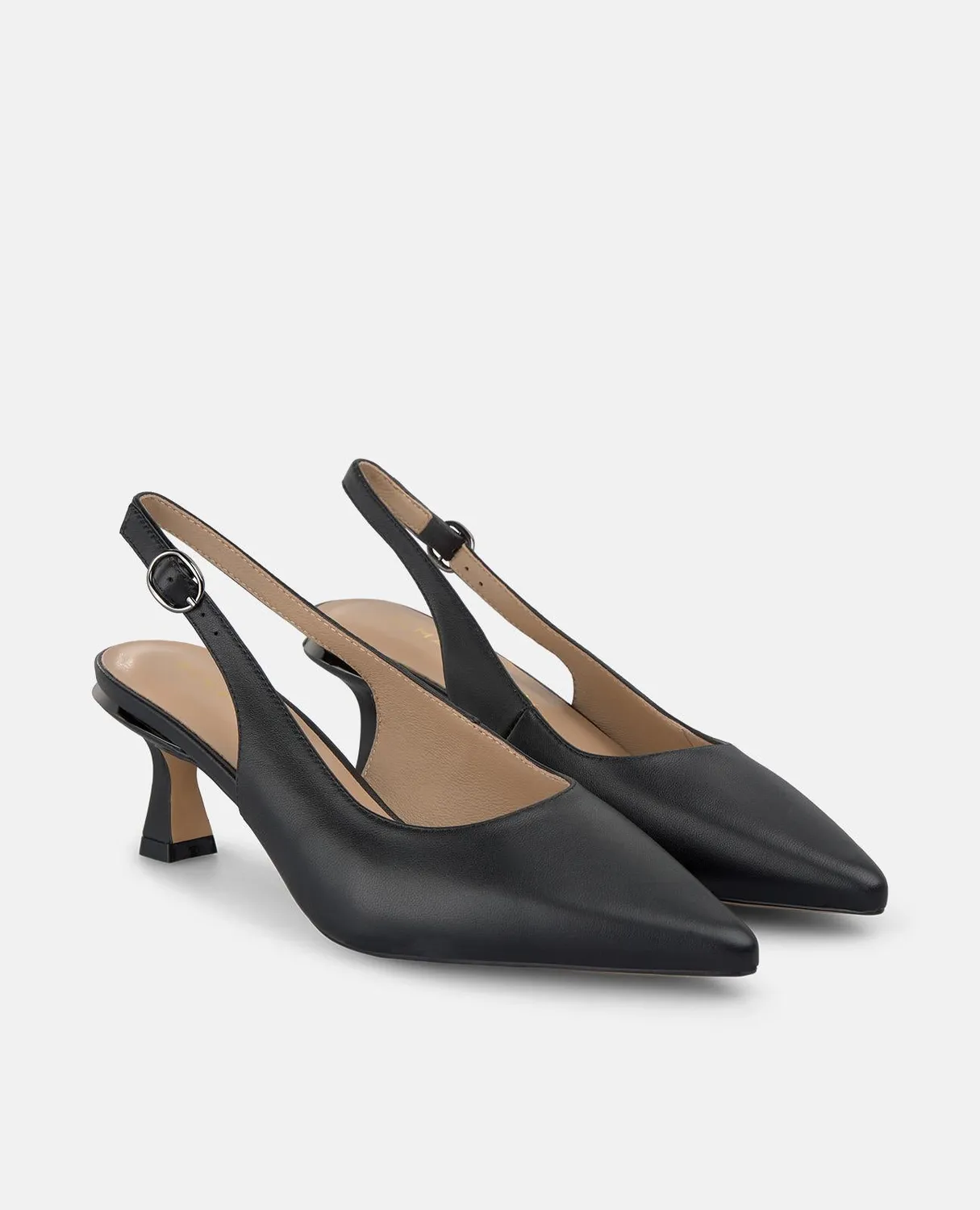 Alma en Pena V261850 escarpins noirs nappa talon 6,2 cm