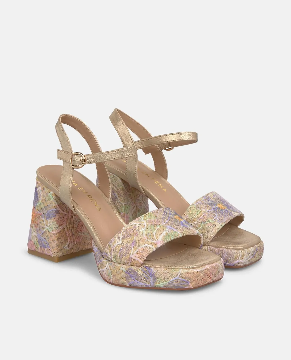 Alma en Pena V2650300 sandales violettes talon 9cm