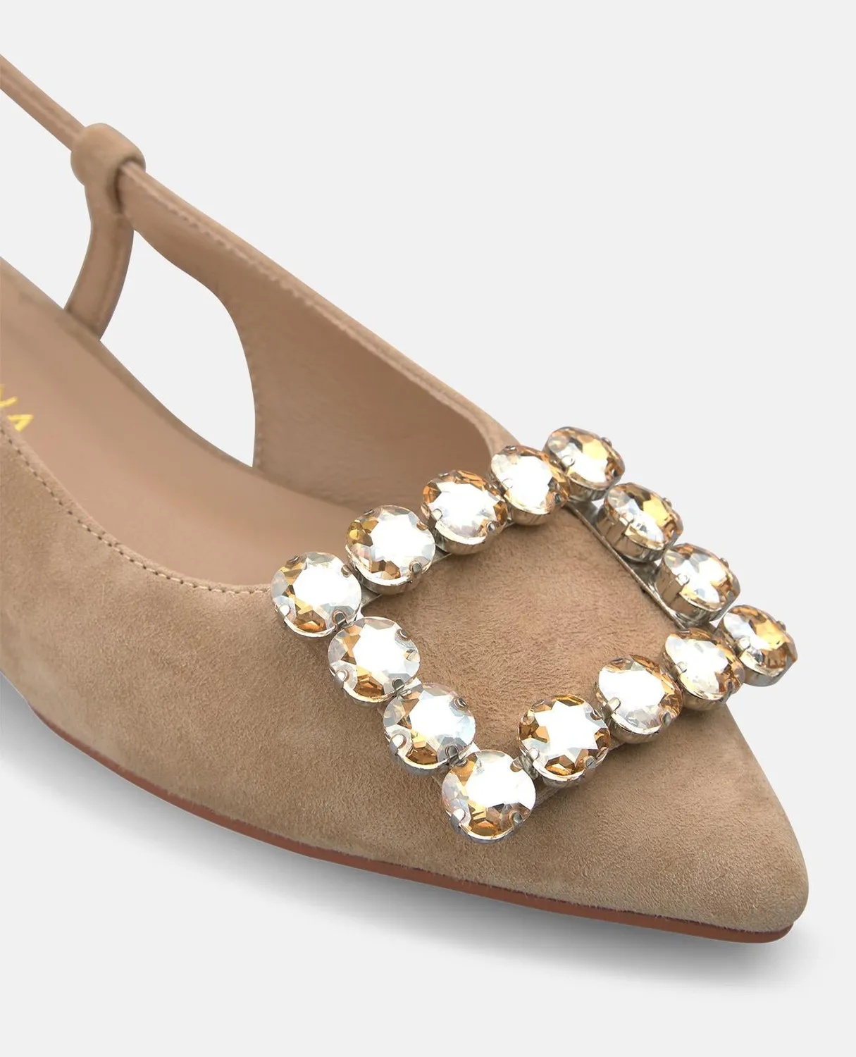 Alma en Pena V261004 escarpins slingback arena cuir 2 cm