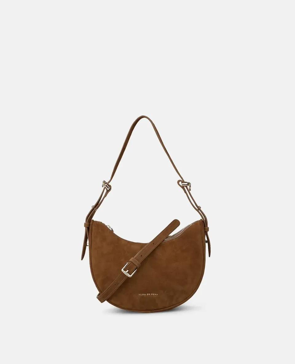 Alma en Pena V26BG066 sac épaule cuir caramel