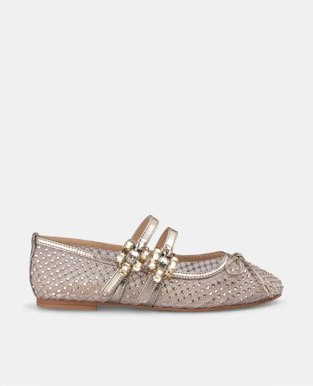 Alma en Pena V250532 ballerine bronze résille