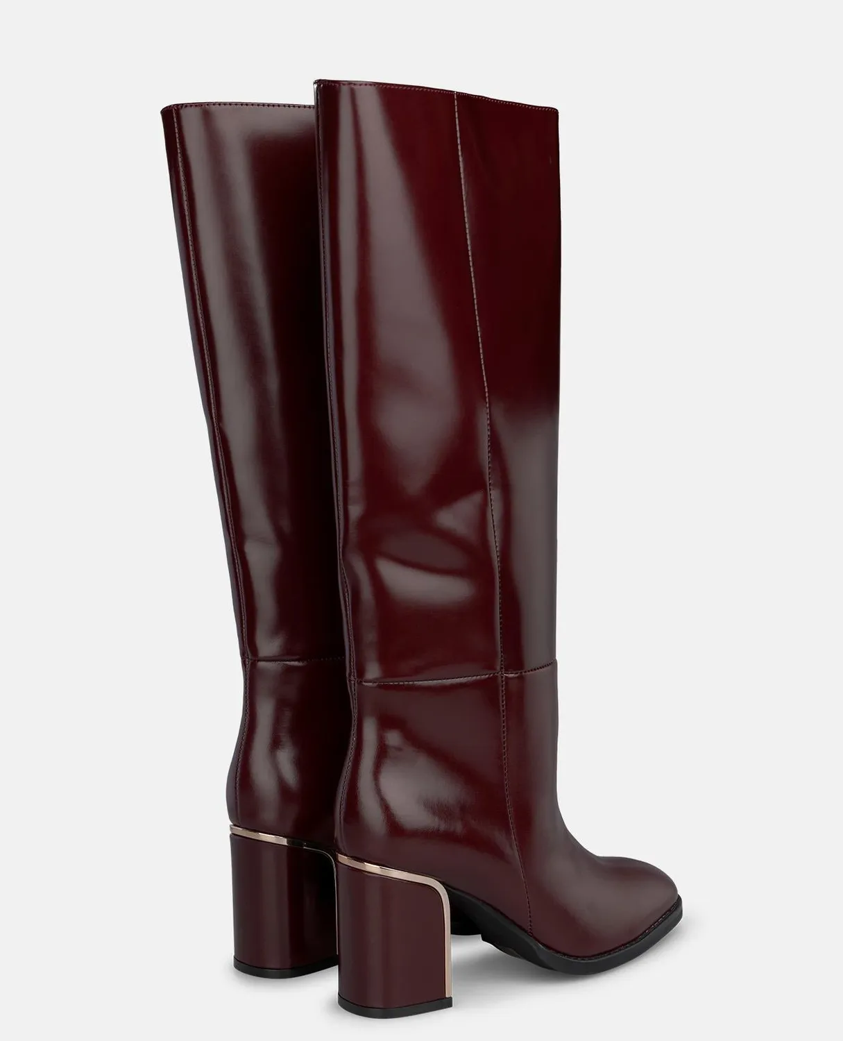 Alma en Pena I260500C bottes cuir bordeaux 8 cm