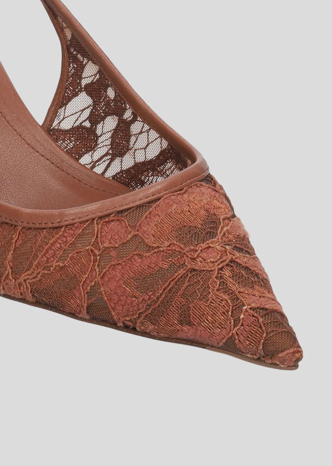Lola Cruz Alberta 55 escarpins terracotta 5,5 cm