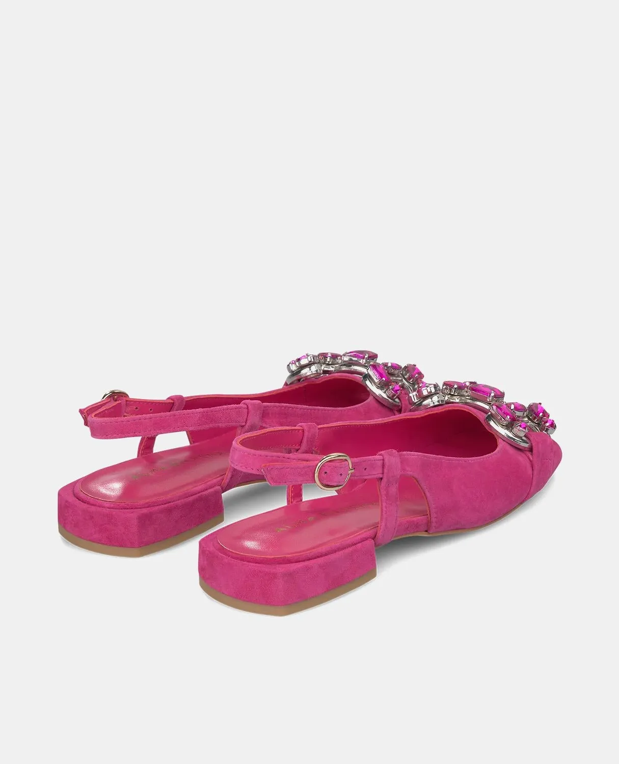 ALMA EN PENA V240341 ballerines fuchsia strass 2,2cm