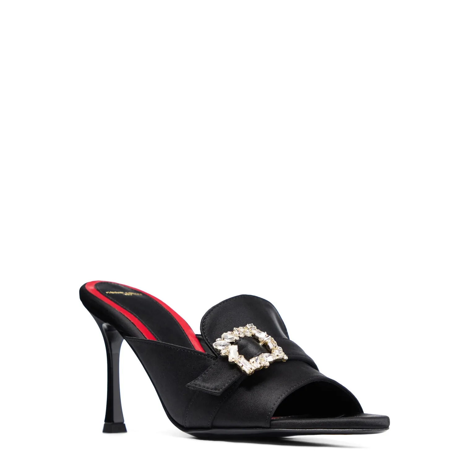 Maison Ernest Capucine 90 mule noir satin