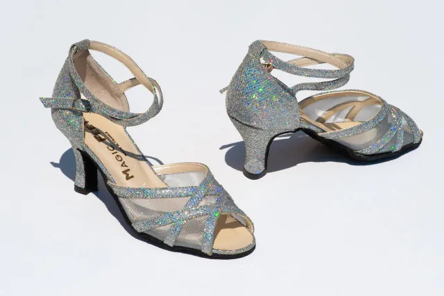 Magic Feet Joanna chaussures de danse latine cuir