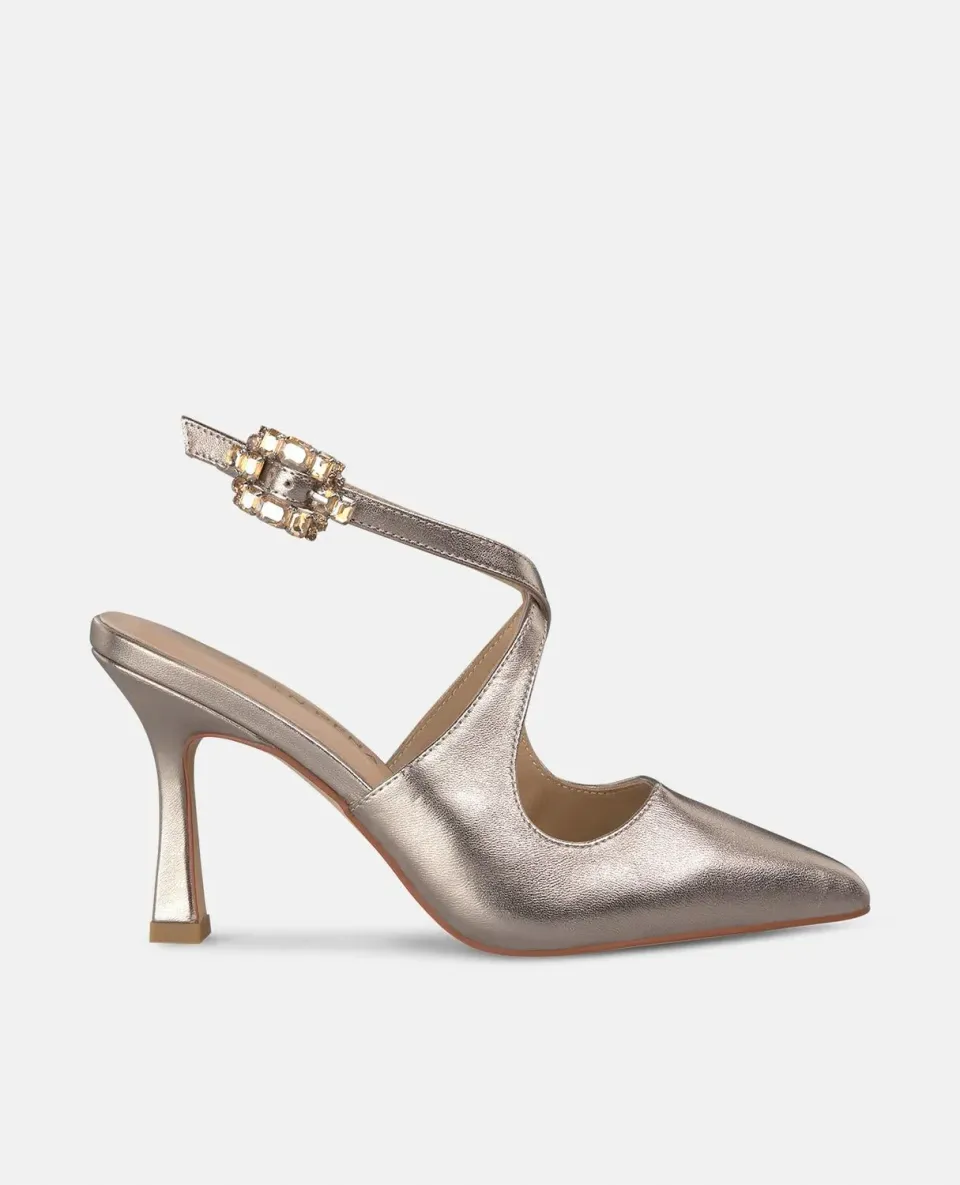 Alma en Pena V250612 escarpins bronze 9 cm
