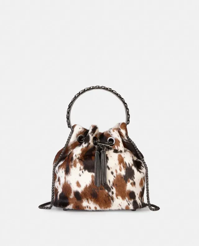 Alma en Pena BG110 sac bombonera multicolore cuir
