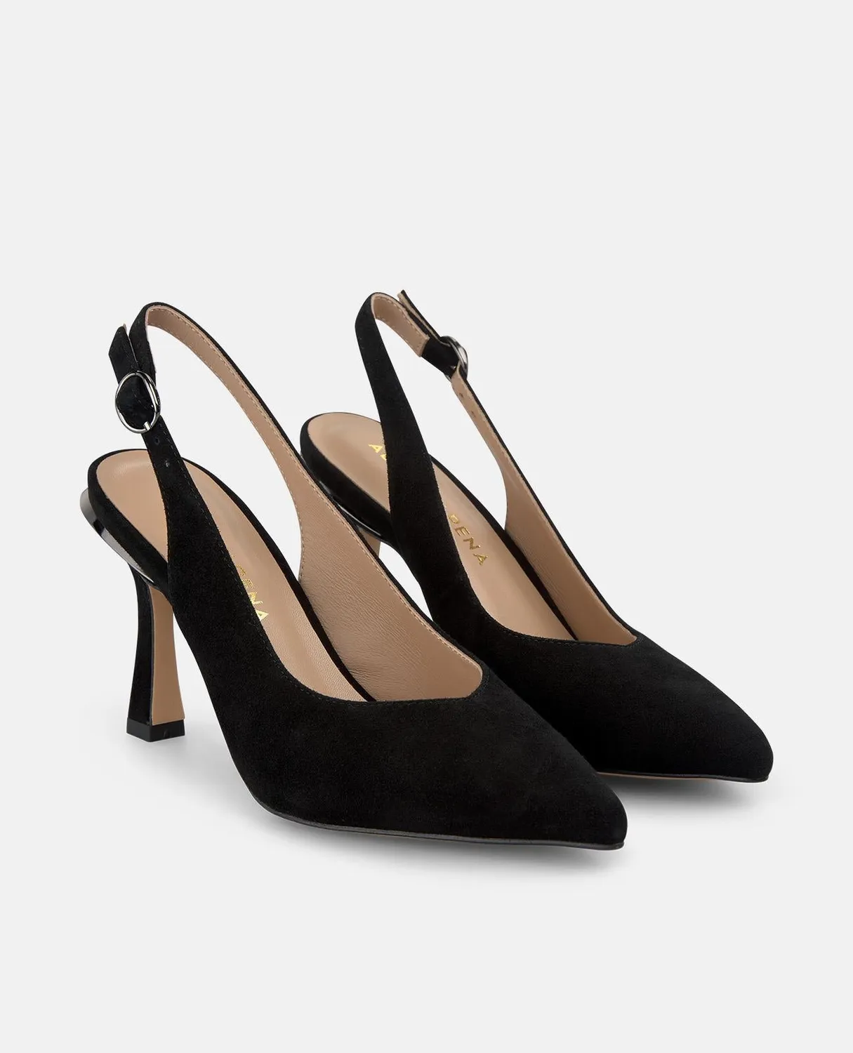Alma en Pena V261800 escarpins noirs cuir talon 9 cm