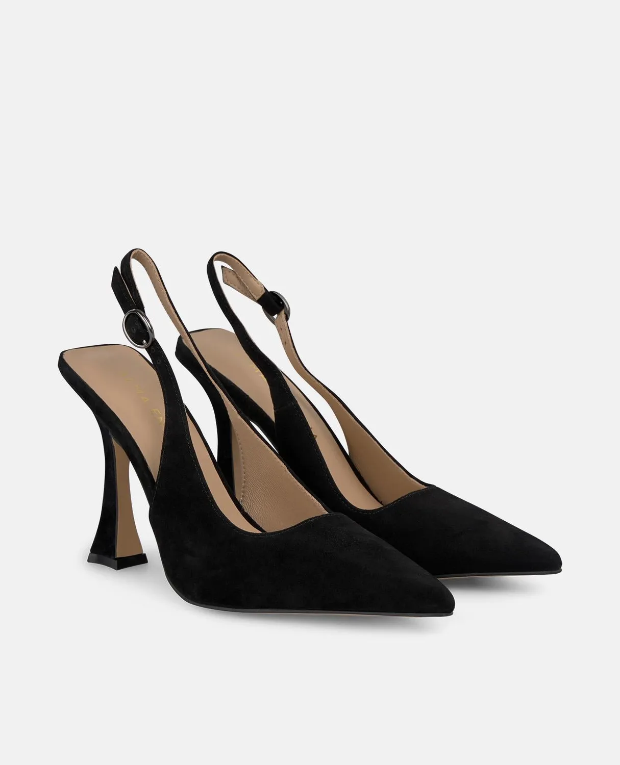 Alma en Pena I250466 escarpins noirs slingback talon 11cm