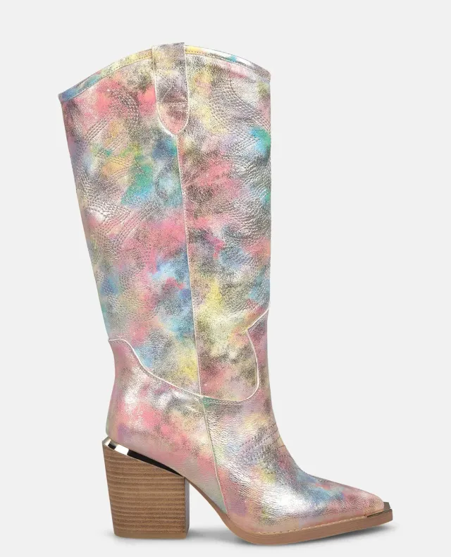 Alma en Pena V260108 bottes campera rose talon 7,5 cm