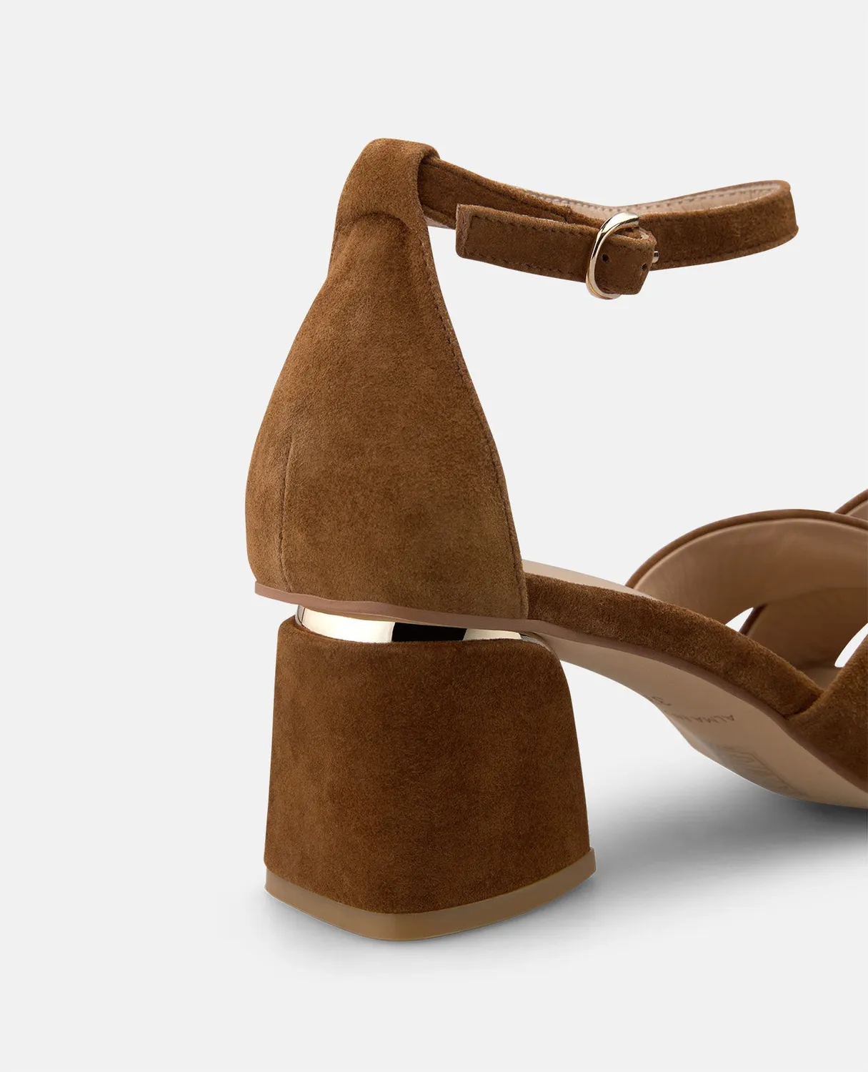 Alma en Pena V263002 sandales cuir caramel talon 5,5 cm