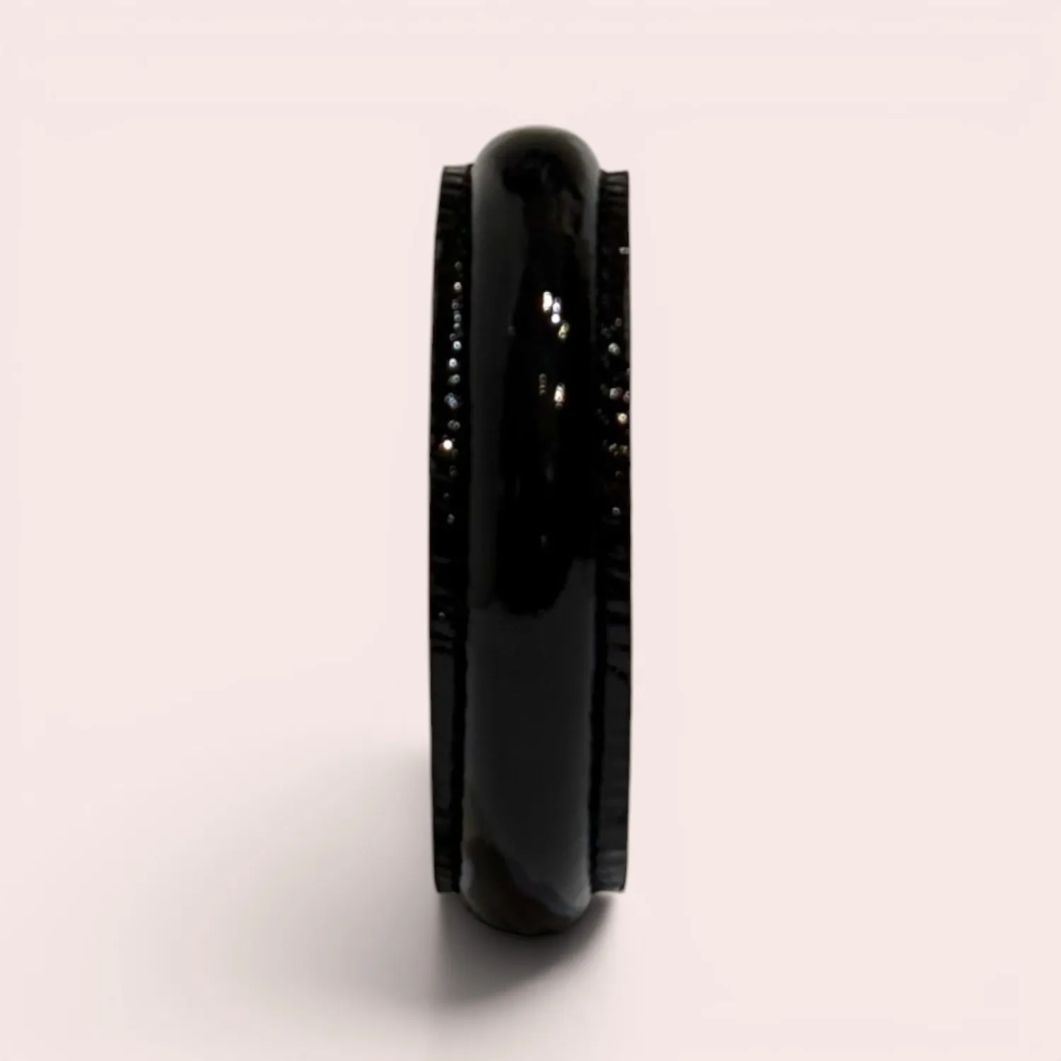 Karine Arabian JONC bracelet verni noir