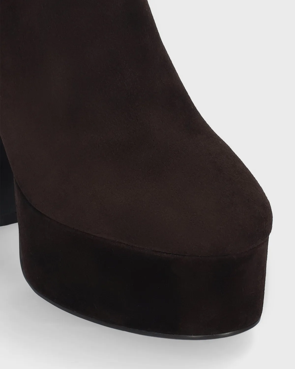 Lola Cruz Leste 120 bottines chocolat talon 12 cm