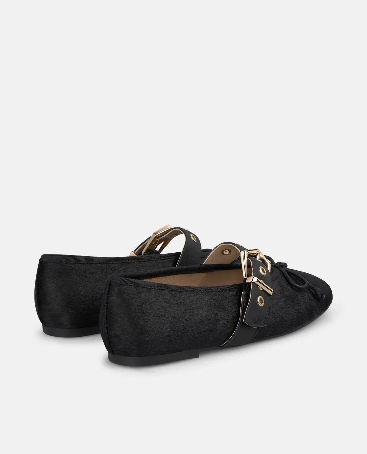 Alma en Pena I250165 ballerines noires cuir plat