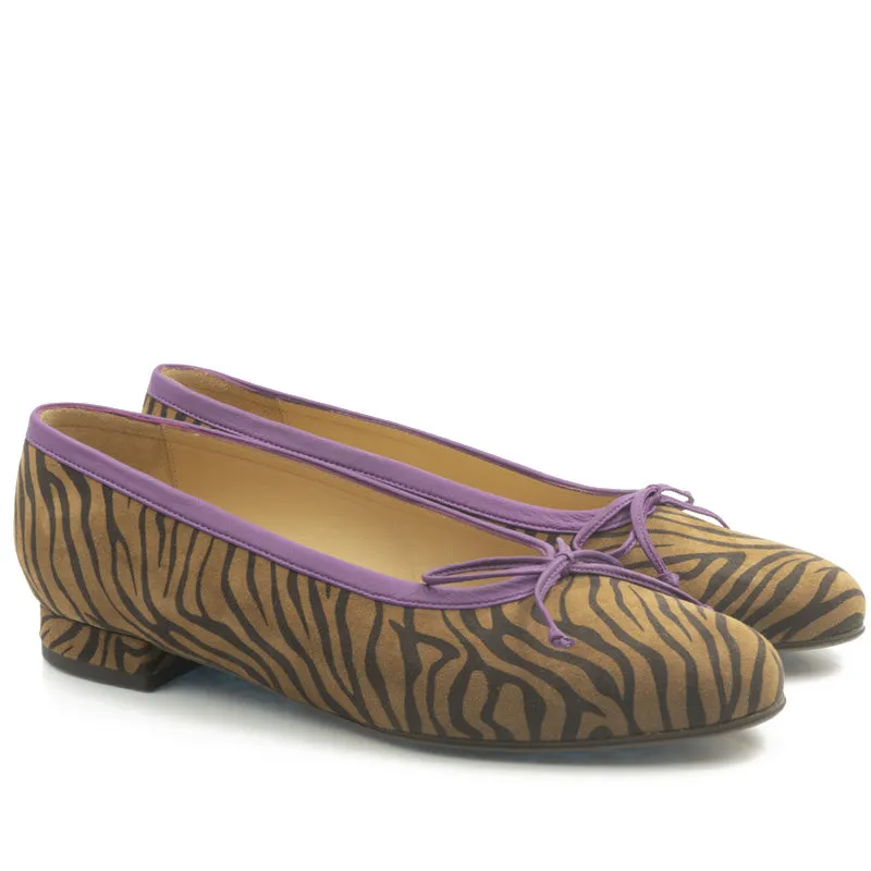 Bégum Paris Kelly ballerines cuir agneau talon 1,5 cm