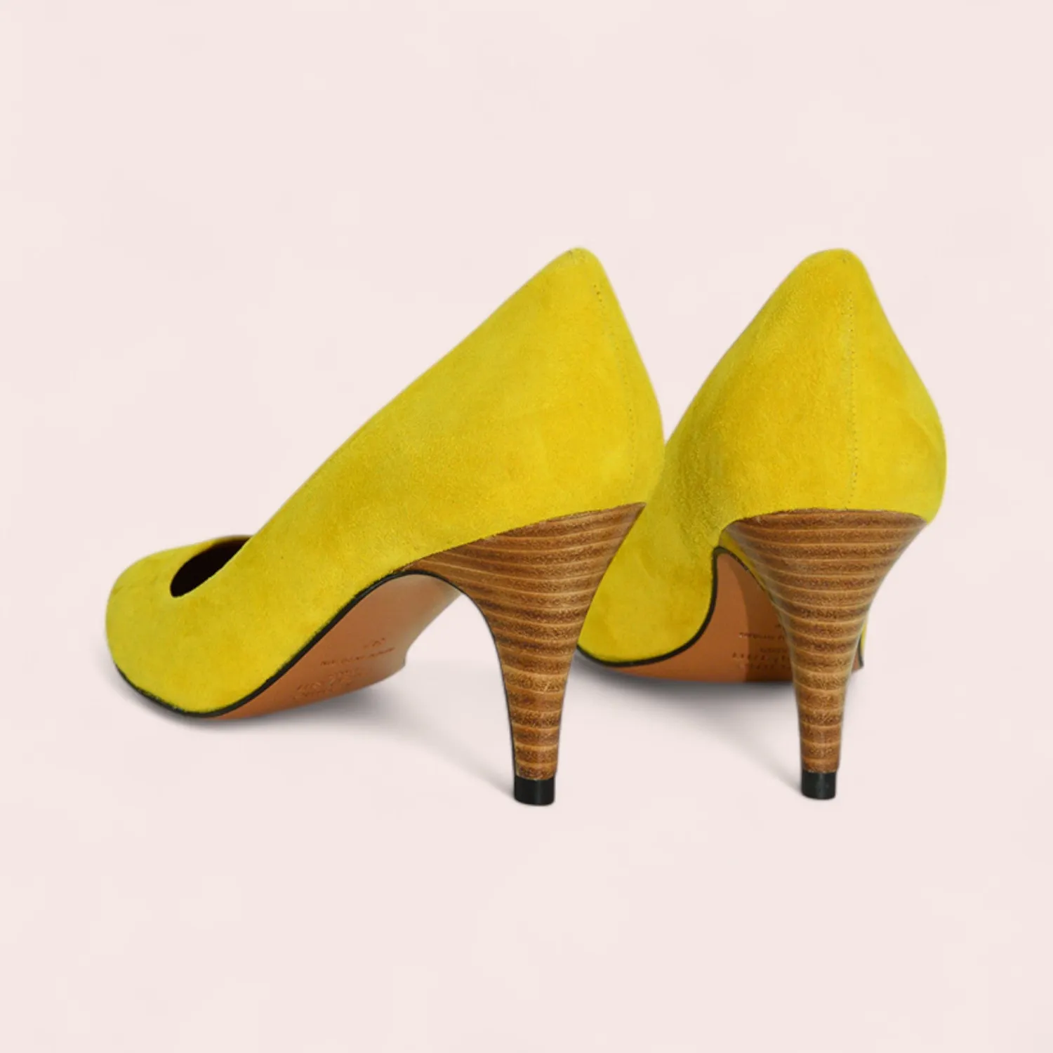 Karine Arabian Yeva escarpin velours talon 65mm