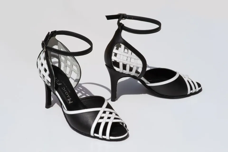 Magic Feet Soa escarpins tango latines cuir véritable