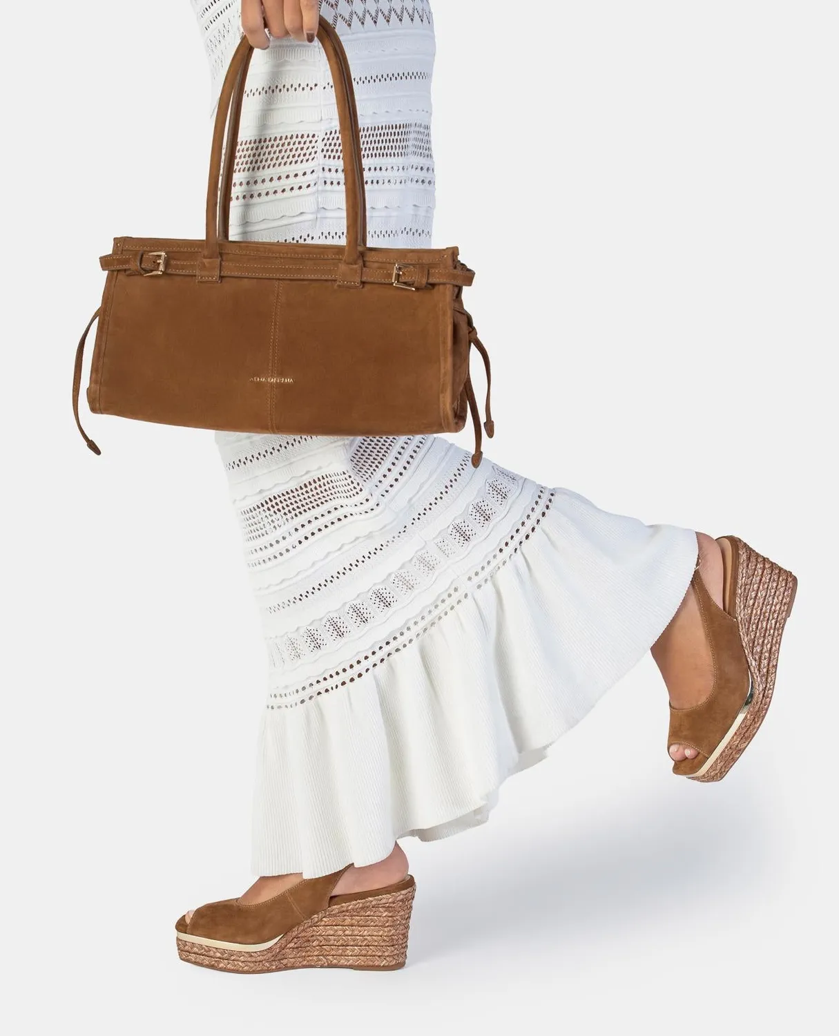Alma en Pena V266000 sandales sparto cuir caramel 9,5 cm